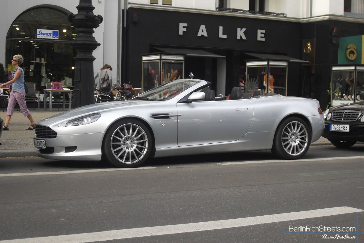 Aston Martin DB9 Volante spotted in Berlin — BerlinRichStreets